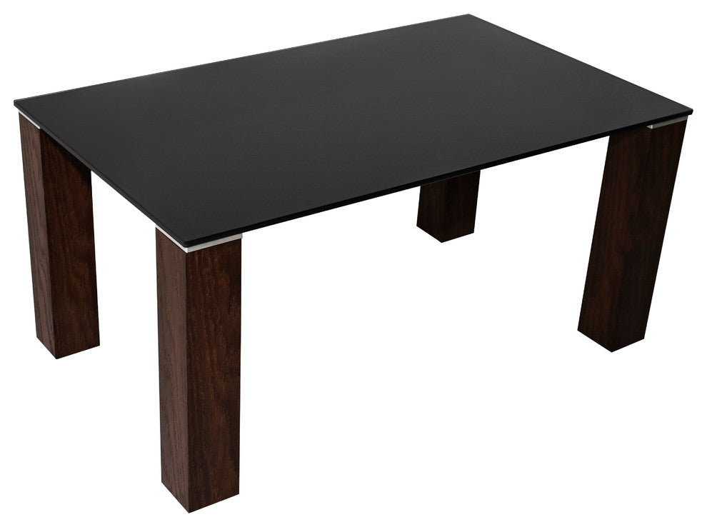 ROCHERO Coffee Table, Rectangular Black