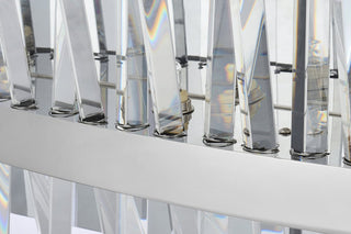 Modern Chrome 8-Light Bath Sconces