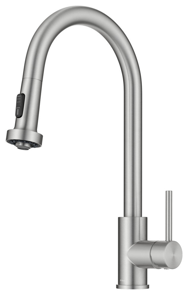 Bolden 2-Function Pull-Down 1-Handle Kitchen Faucet, Spot-Free Stainless Steel
