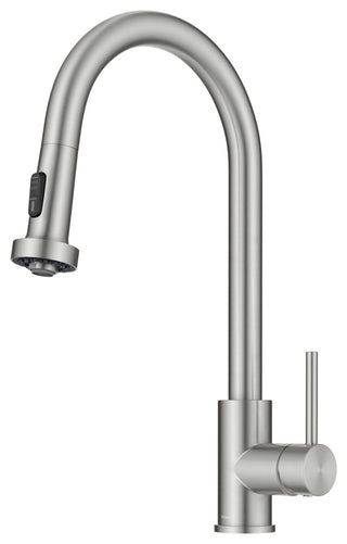 Bolden 2-Function Pull-Down 1-Handle Kitchen Faucet, Spot-Free Stainless Steel