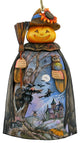 Halloween Scare Craw Pumpkin Head Ornament