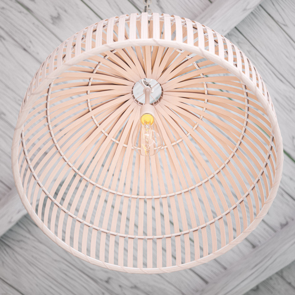 Kenroy MB00399NAT 1-Light Pendant, Moon