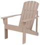 Shine Company 4626Gs Mid-Century Modern Adirondack Chair, Graystone
