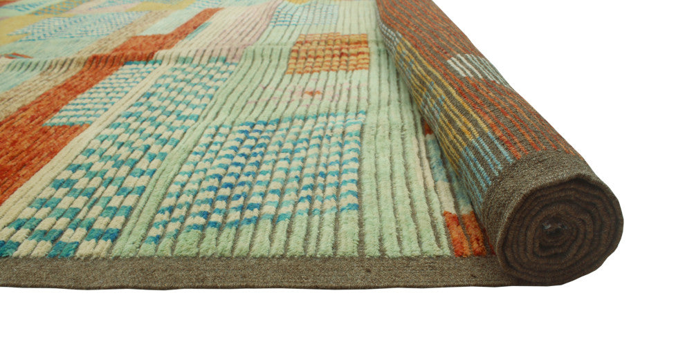 Balochi Helay Lt. Green Rug