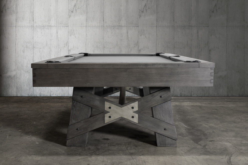 Nixon Billiards Georgia 8' Slate Pool Table With Professional Installation