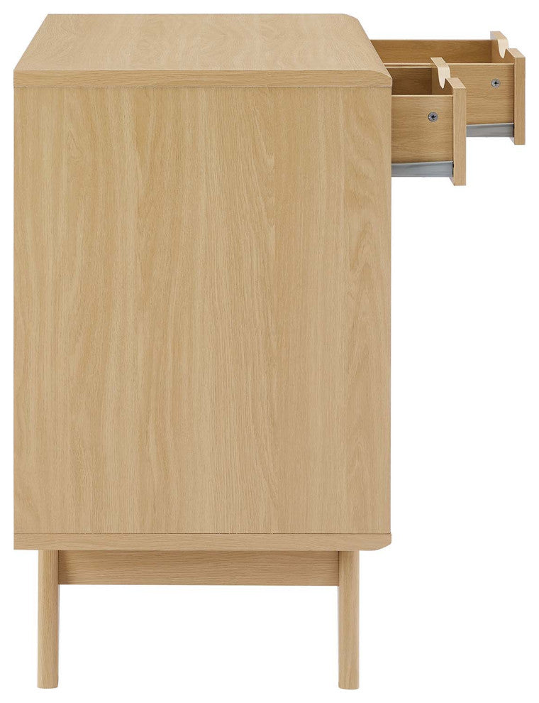 Render Cat Cabinet - Oak