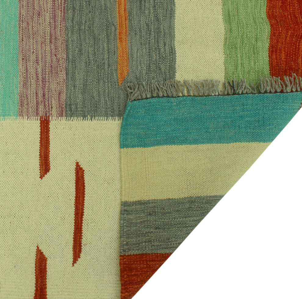 Winchester Kilim Saad Red/Charcoal Rug, 3'10x5'10