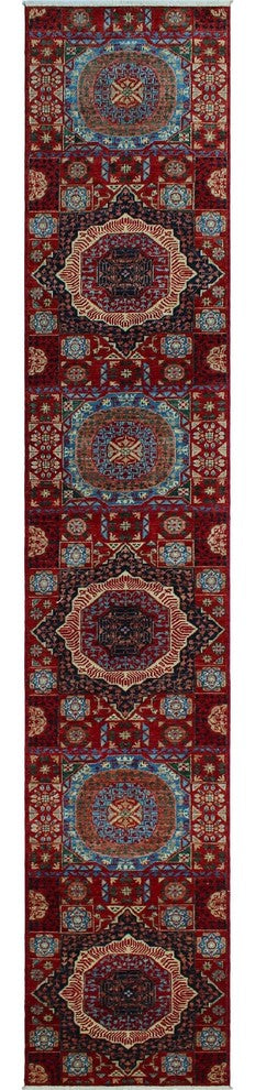 Aria Fine Chobi Ilene Red Runner