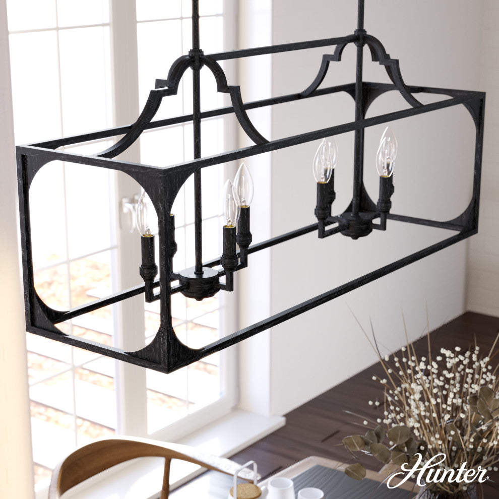 Highland Hill Rustic Iron 8 Light Chandelier Ceiling Light Fixture