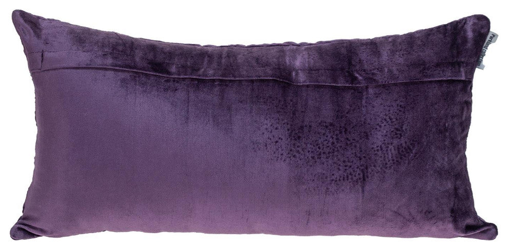 Parkland Collection Sora Purple Throw Pillow, Rectangle