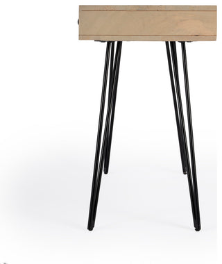 Sebastopol Reversible 2 Drawer Writing Desk, Natural