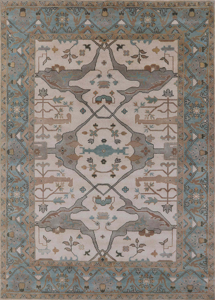 Ahgly Company Indoor Rectangle Mid-Century Modern Area Rugs, 2' x 4'