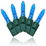 70-Piece M5 Faceted Blue LED Light Set With In-Line Rectifer
