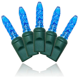 70-Piece M5 Faceted Blue LED Light Set With In-Line Rectifer