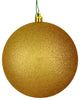 Vickerman N590733DG 2.75" Copper/Gold Glitter Ball Drilled, 12/Bag