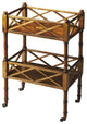 Butler Foster Olive Ash Burl Mobile Server