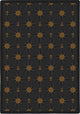 Kaleidoscope Rug, Mariner's Tale, Onyx, 3'10"x5'4"