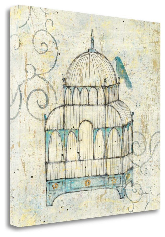 "Bird Cage II" By Avery Tillmon, Giclee Print on Gallery Wrap Canvas