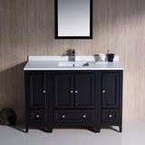 Oxford 48" Espresso Traditional Vanity, FFT3811CH