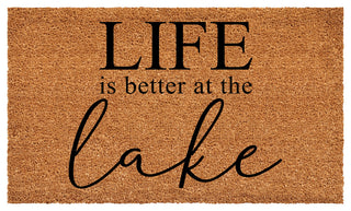 Calloway Mills Lake Life Doormat, 24"x48"