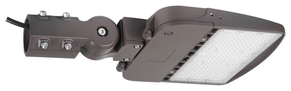 LED Area Light Type III - 100 Watt - Bronze Finish - 5000K - 120-277V