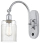 Innovations 518-1W-PC-G342 Hadley 1 Light 5.3" Sconce, Polished Chrome