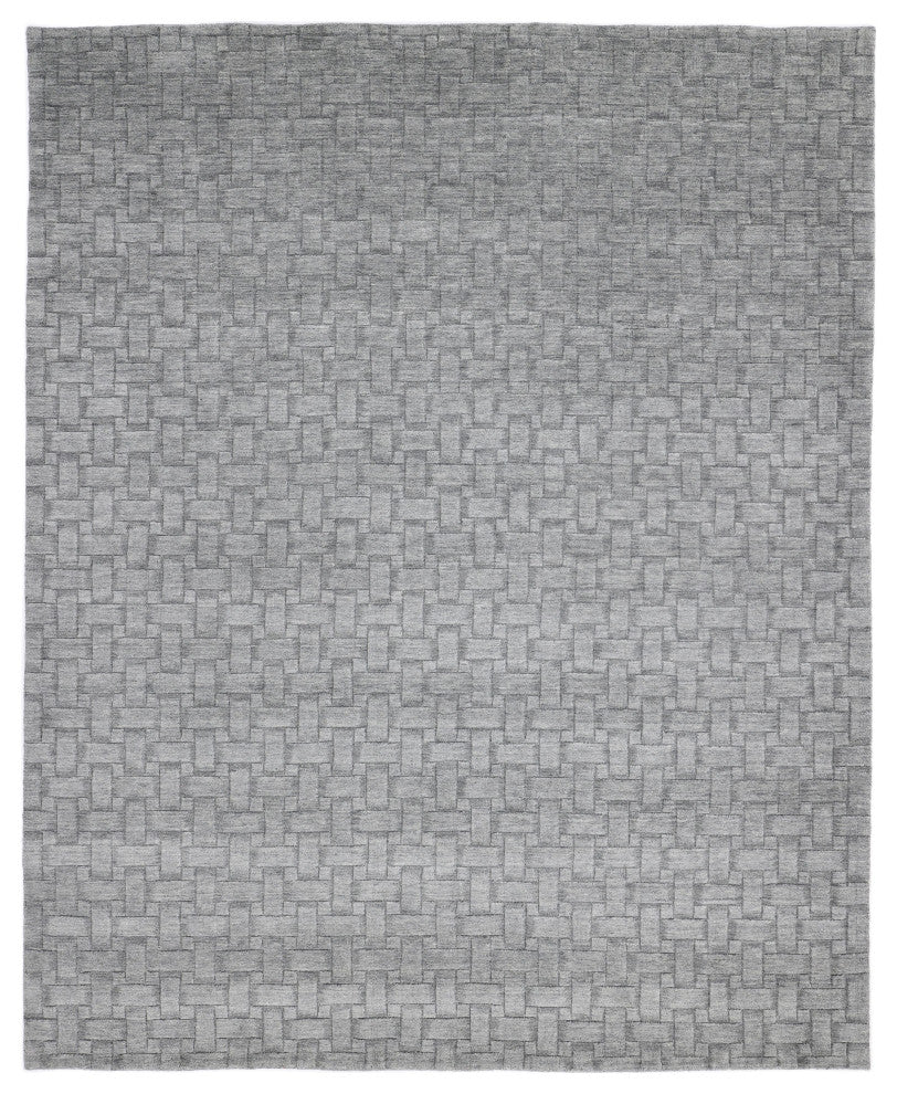 Peyton One-of-a-Kind Handmade Area Rug Gray, 5' 0'' x 8' 0''