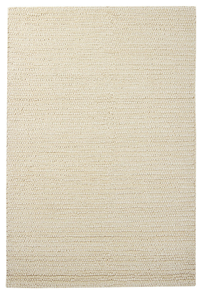 Anni Contemporary Area Rug, Ivory, 9'x13'