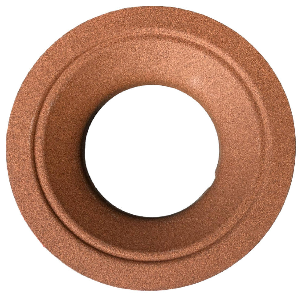 Bubble Glass Globe Pendant Lantern Metal Hood Insulator Bell Cap, Aqua