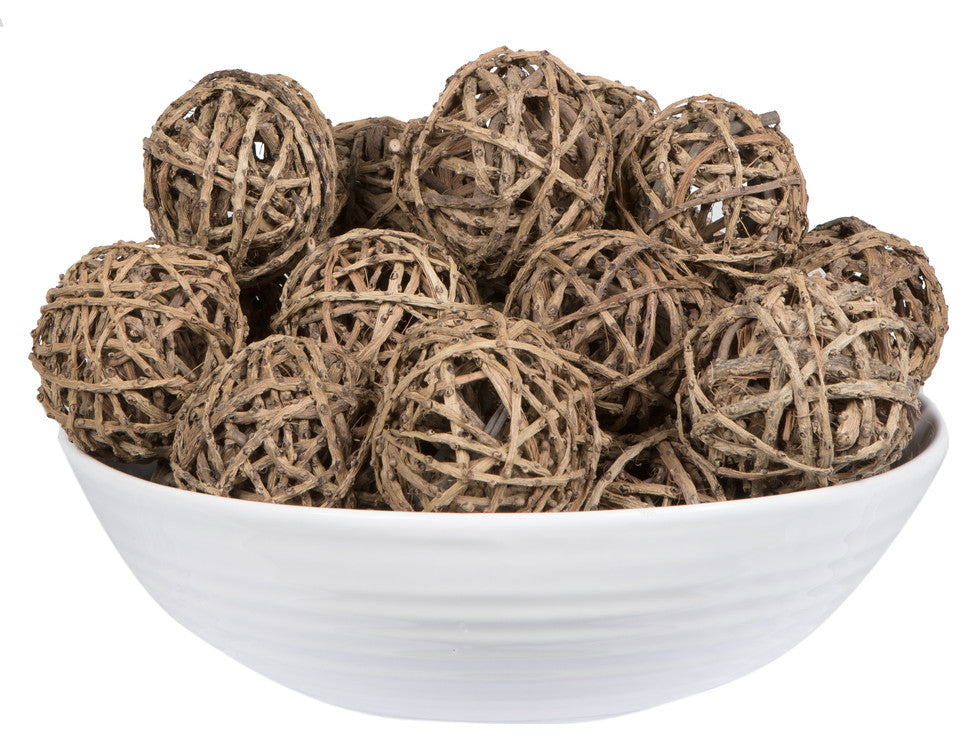 Vickerman Natural Botanicals Tail Ball., Natural, 4"