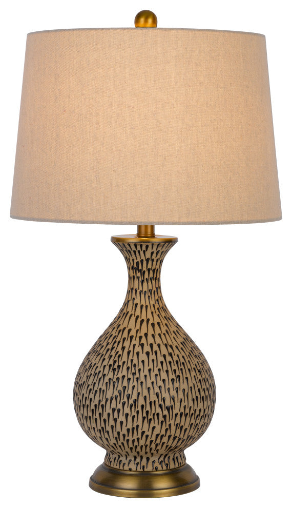 Orivesi 26" Height Terra Cotta Ceramic Table Lamp
