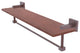 Montero 22" Solid Wood Shelf with Integrated Towel Bar, Antique Copper