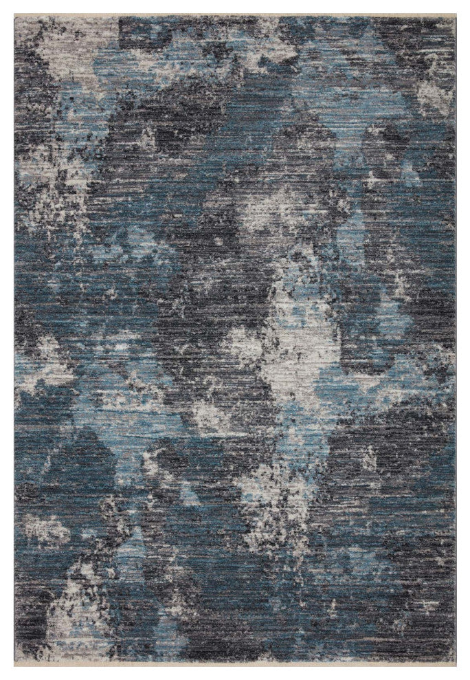 Samra SAM-05 Dove/Sky 2'7"x8' Area Rug