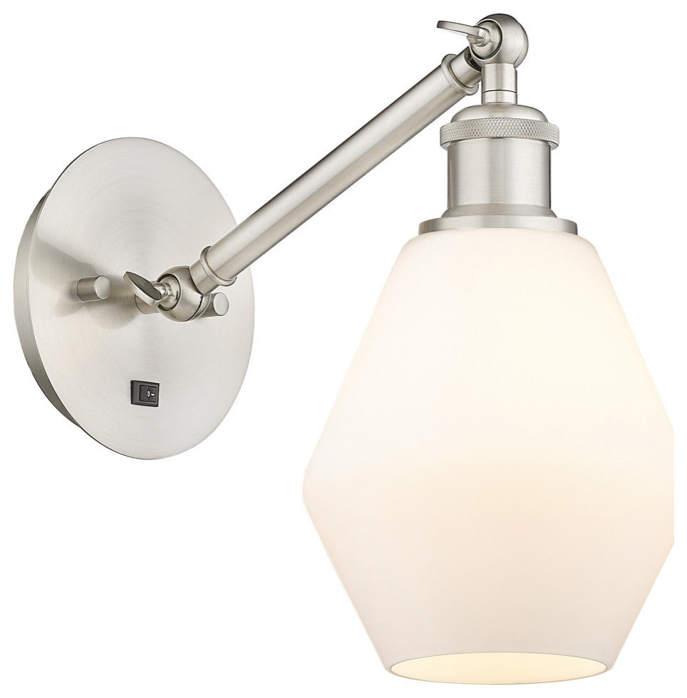 Innovations 317-1W-SN-G651-6-LED 1-Light Sconce, Brushed Satin Nickel