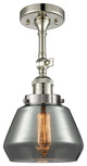 Innovations Lighting 201F-Pn-G173-Led 1 Light Dimmable Led Semi-Flush Mount