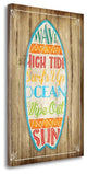 "Surfboard" By Jennifer Pugh, Giclee Print on Gallery Wrap Canvas, Ready to Hang