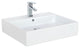 Simple 60.50A.03 Bathroom Sink, Ceramic White, 3 Faucet Holes