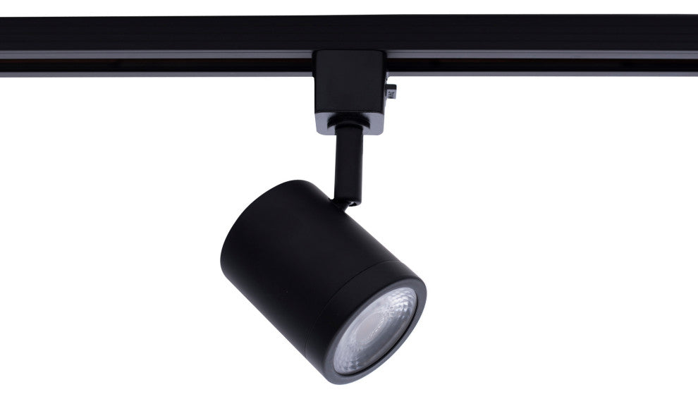 Charge LED Line Voltage Track Head, Black