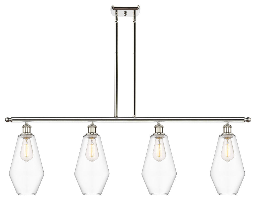 Innovations 516-4I-PN-G652-7 4-Light Island Light, Polished Nickel