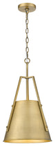 Innovations 382-1S-BB-M382-12-BB-LED 1-Light Mini Pendant, Brushed Brass