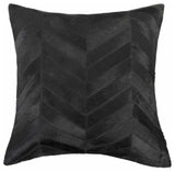 HomeRoots 18" x 18" x 5" Black And Natural Pillow