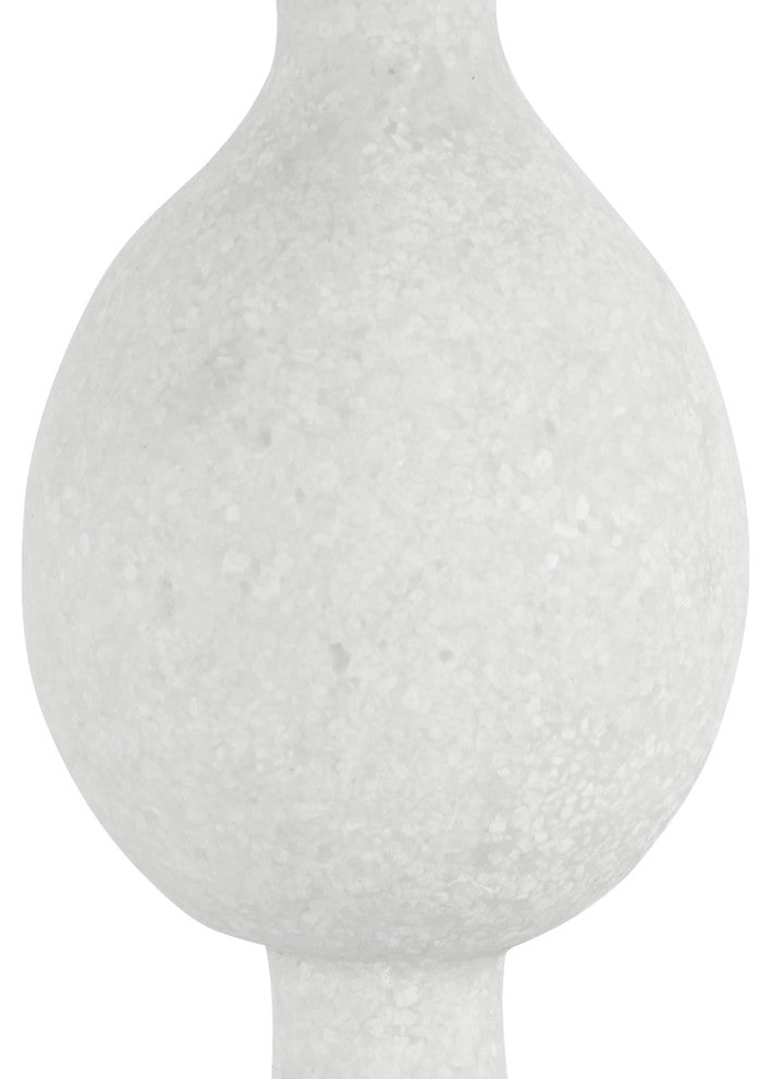 Uttermost Inverse White Marble Table Lamp