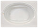 Jacuzzi J4T6042 WLR 1HX 60" x 42" Signature Drop In Whirlpool - White
