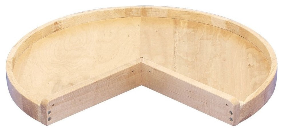24" Wood Pie Cut Lazy Susan Shelf Only Maple Rev-A-Shelf 4WLS901-24-52