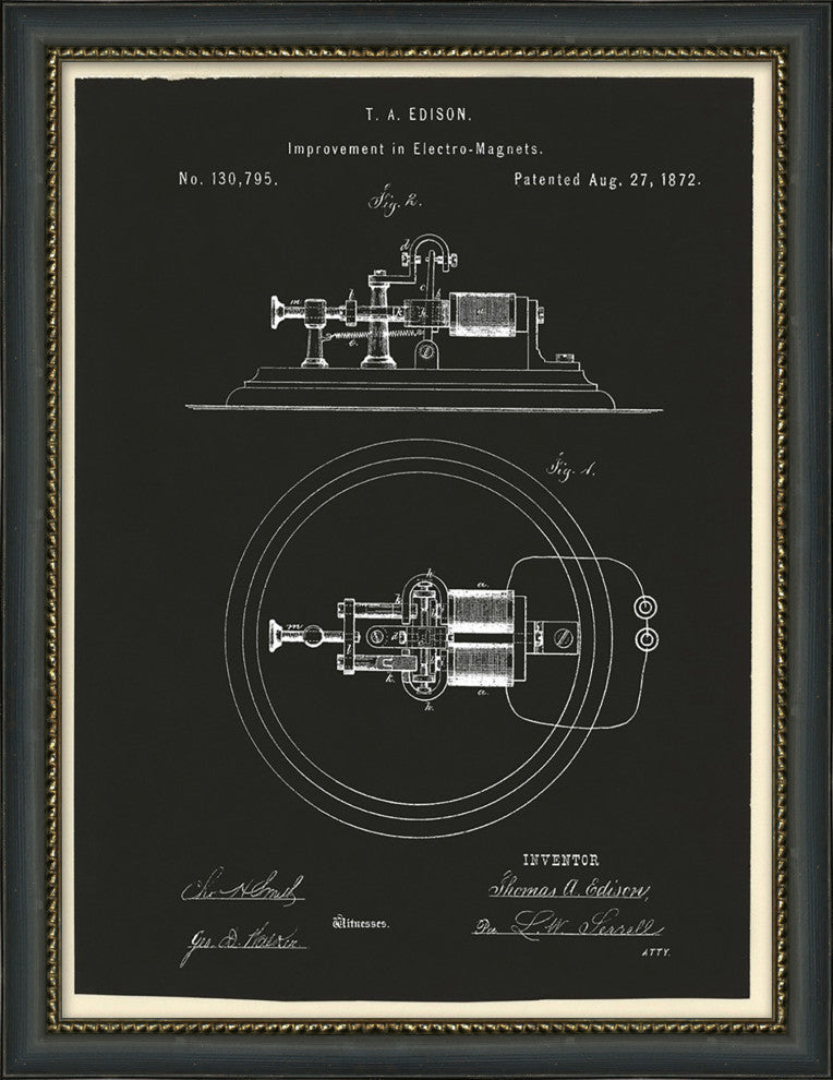 Inventor'S Diagram 2, Giclee Reproduction Artwork