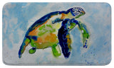 Blue Sea Turtle Bath Mat 18x30