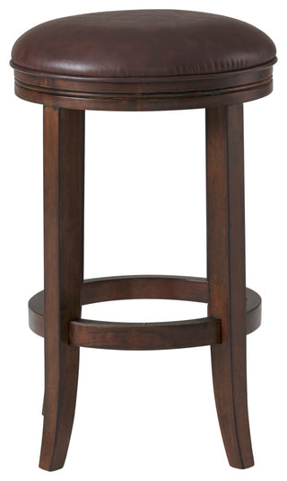 Natick Bar Stool, Distressed Walnut, Counter Height