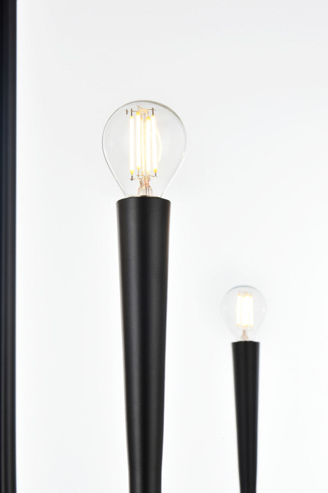 Home Living 42" Chandelier, Black