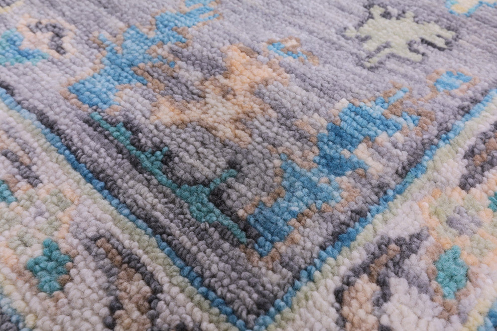 10' 1" X 14' 3" Turkish Oushak Hand-Knotted Rug - Q15639