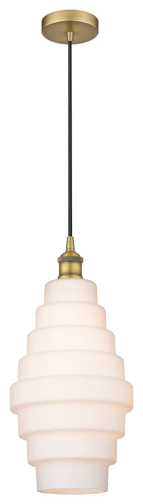 Innovations 616-1P-BB-G671-8 1-Light Mini Pendant, Brushed Brass